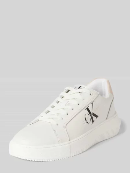 Sneakersy Calvin Klein Jeans chunky białe