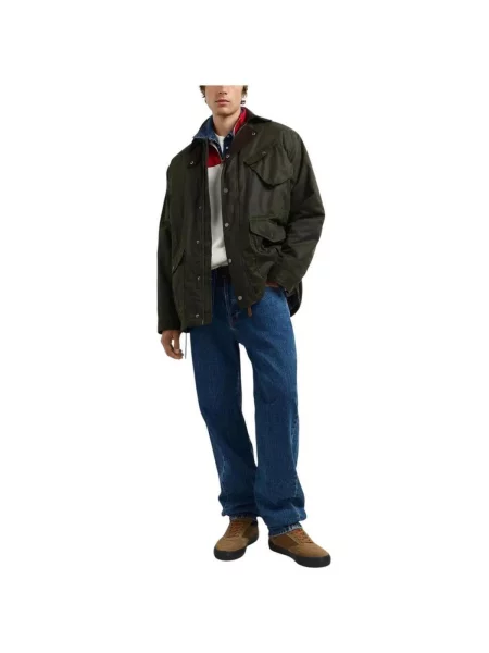Geacă de blugi Pepe Jeans verde