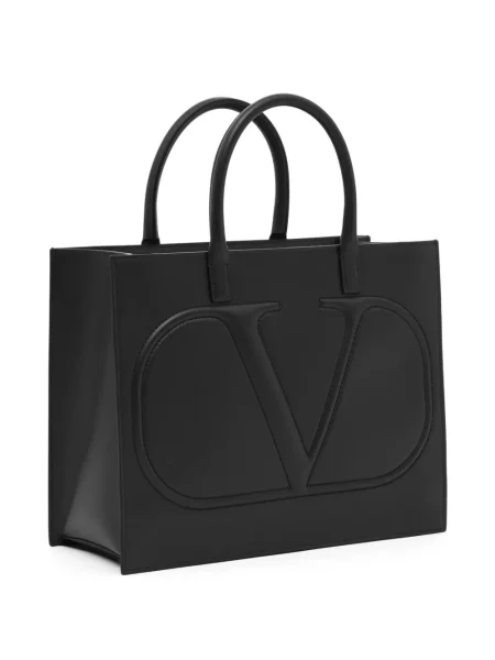 Шопинг чанта Valentino Garavani черно
