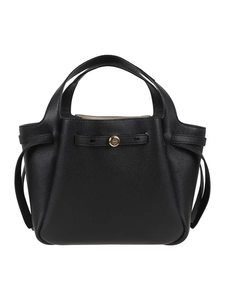 Shopperka Tory Burch z paskiem czarna