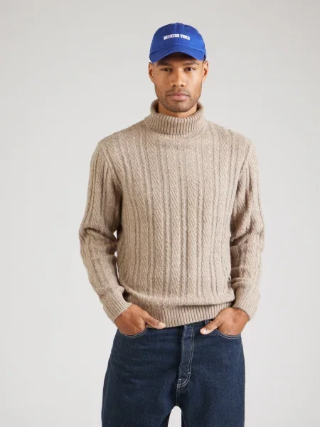 JACK & JONES Pulover JPRBLTrent temno siva