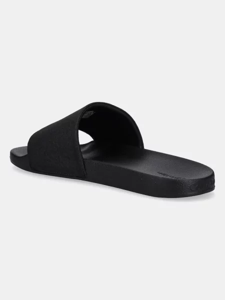 Calvin Klein papucs POOL SLIDE JAQ MONO fekete