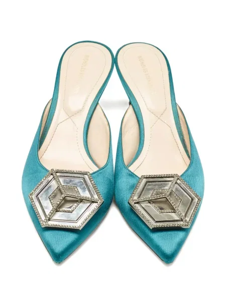 Papuci tip mules Nicholas Kirkwood albastru