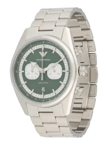 Emporio Armani Ceas Argintiu verde
