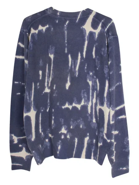 Kravata Missoni Pre-owned s výstřihem do v s vázáním modrá