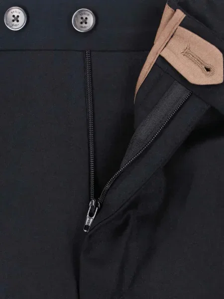 Pantaloni Briglia 1949 plisate negru