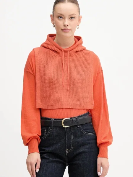 Шапка United Colors Of Benetton оранжево
