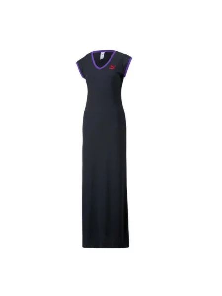 Długa sukienka casual Puma niebieska