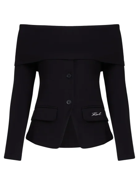 Karl Lagerfeld Mikina černá