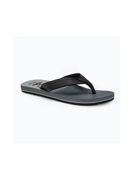 Шльопанці Rip Curl Ripper з відкритим носком чорний/сірий чорні