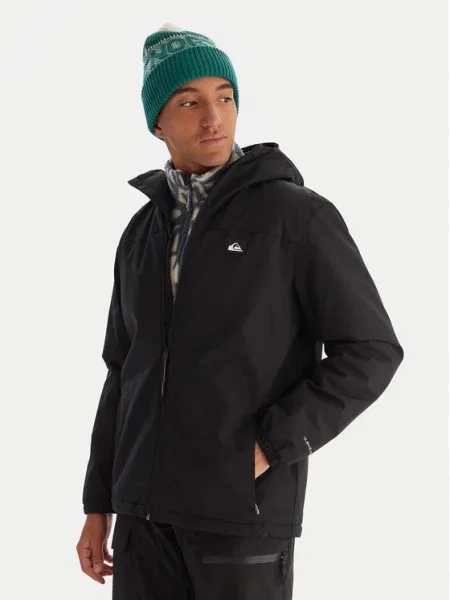 Quiksilver Преходно яке Overcast 3K черен