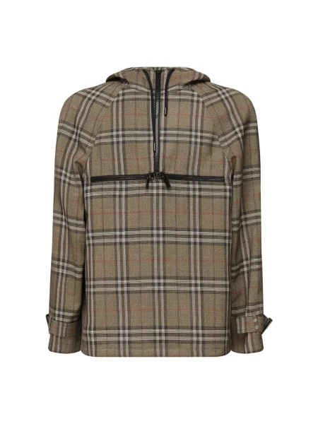 Kurtka Burberry z kapturem ze sznurkiem