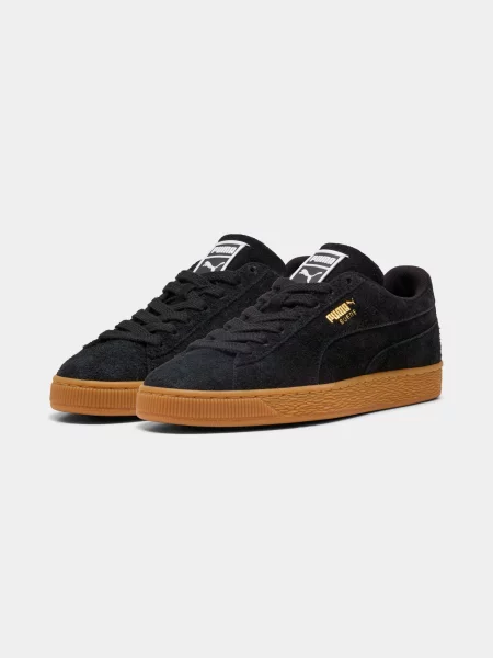 Замшевые кеды Puma черные