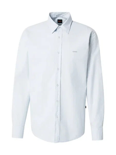 BOSS Košile světle šedá