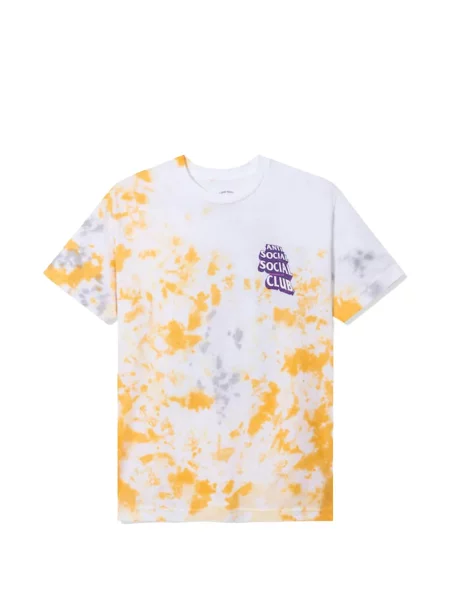 Tricou Anti Social Social Club cu legături alb