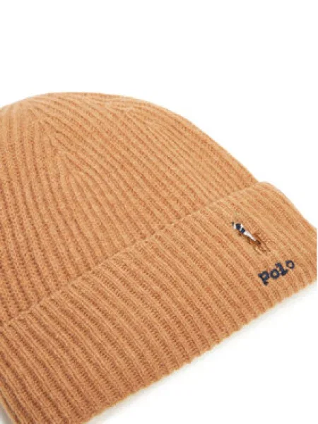 Set čiapka a šál Polo Ralph Lauren hnedá