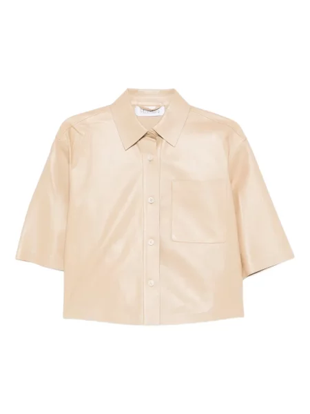 Kurtka skórzana Max Mara o krotszym kroju