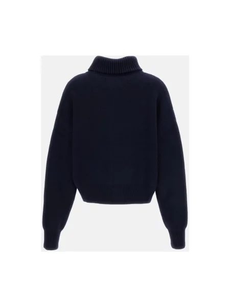 Kurtka bomber Extreme Cashmere z kaszmiru niebieski