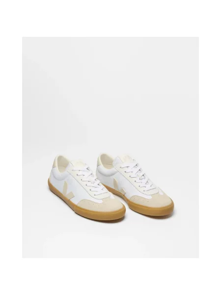 Sneakersy Veja Volley płócienne białe
