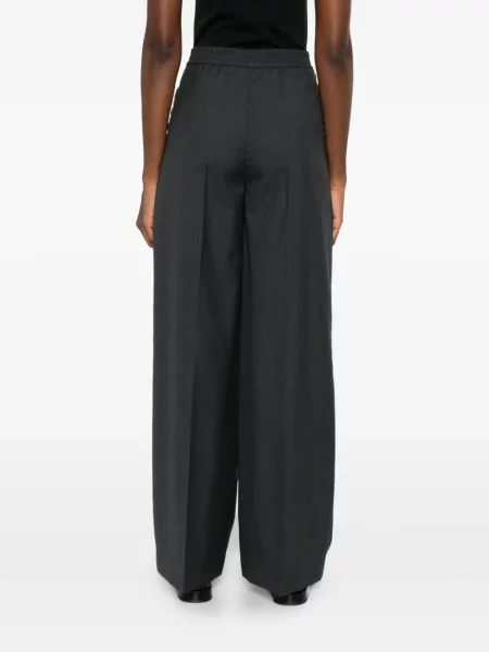 Pantaloni Joseph plisate gri