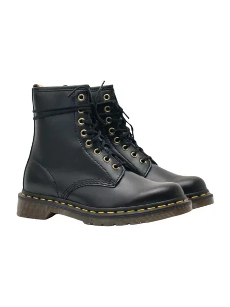Botki Dr. Martens skórzane czarne