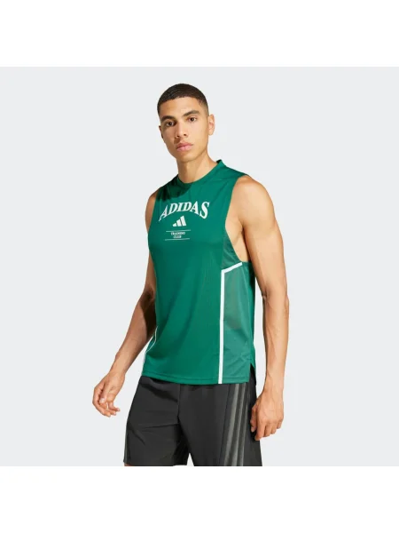 Tricou Adidas Performance alb