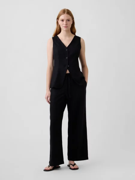 Pantaloni Gap de in negru