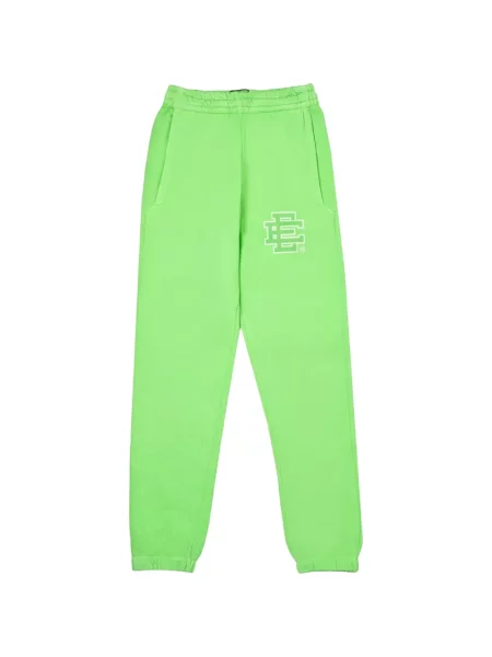 Pantaloni Eric Emanuel cu imagine alergare verde