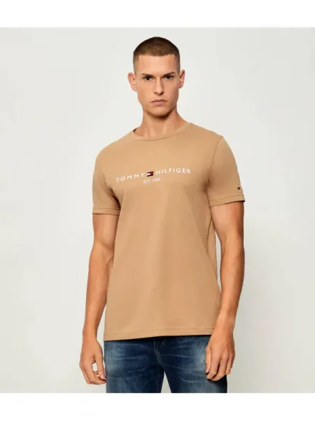 Tommy Hilfiger Tricou Logo bej