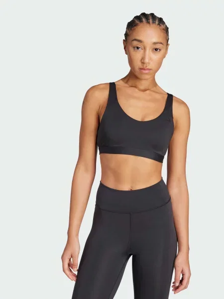 Спортивний топ adidas Adidas Essentials перероблений чорний