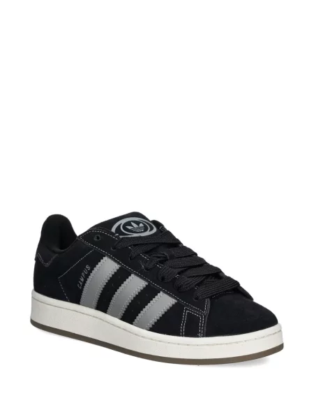 Sneakerși Adidas Campus cu dungi plasă gri