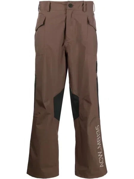 Pantaloni cargo A-cold-wall* maro
