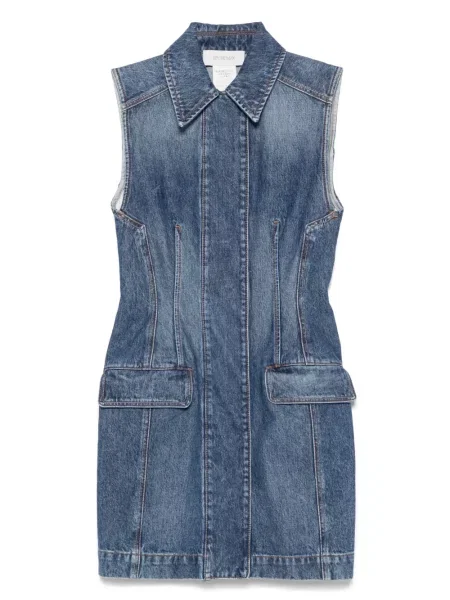 Mała mały sukienka mini Sportmax garniturowa niebieska