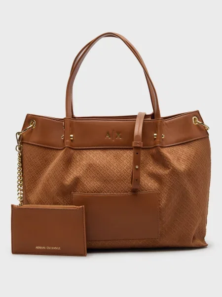 Сумка Armani Exchange коричнева