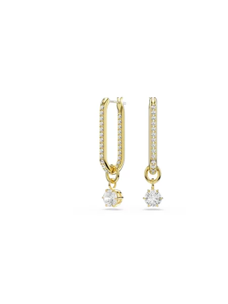 Swarovski kolczyki CONSTELLA żółte