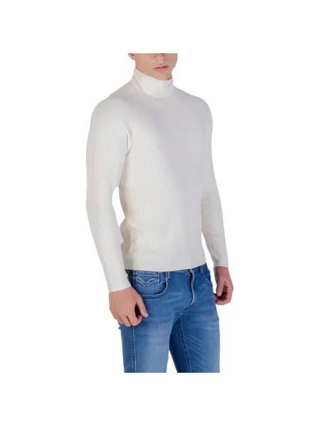 Pulover Antony Morato stretch alb