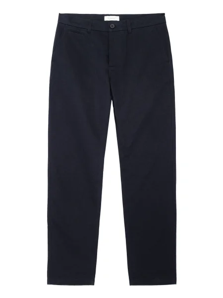 KnowledgeCotton Apparel Chino hlače Chuck' črna