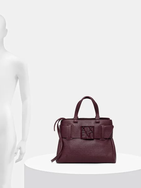 Torba podróżna Armani Exchange czerwona