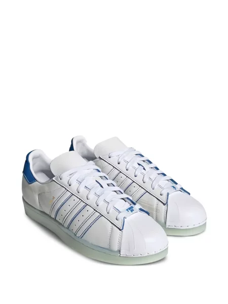 Sneakersy Adidas Forum do biegania zamszowe z dekoltem w serek szare
