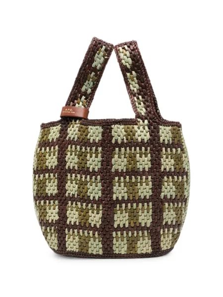 Geantă shopper A.p.c. maro