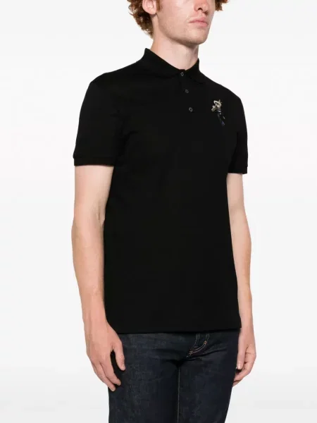 Polo Ralph Lauren Purple Label με κέντημα μαύρο