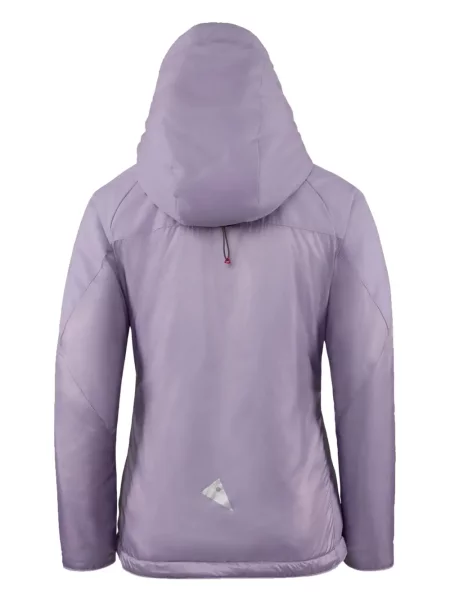 Geacă Klättermusen cu glugă violet
