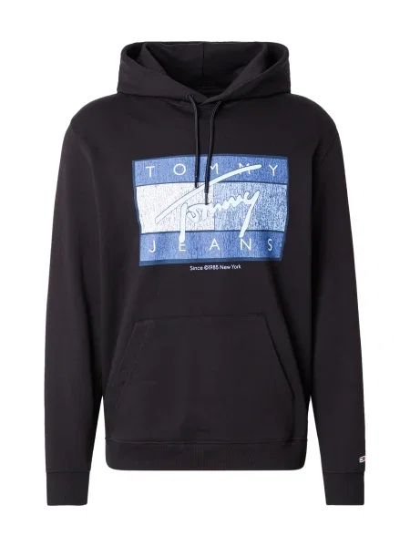 Geacă de blugi Tommy Jeans negru