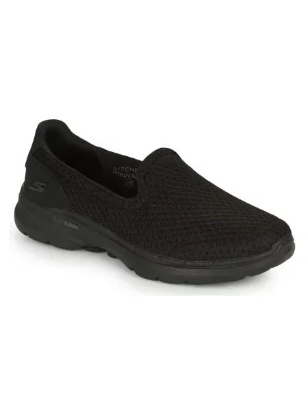 Hlačke slip Skechers črna