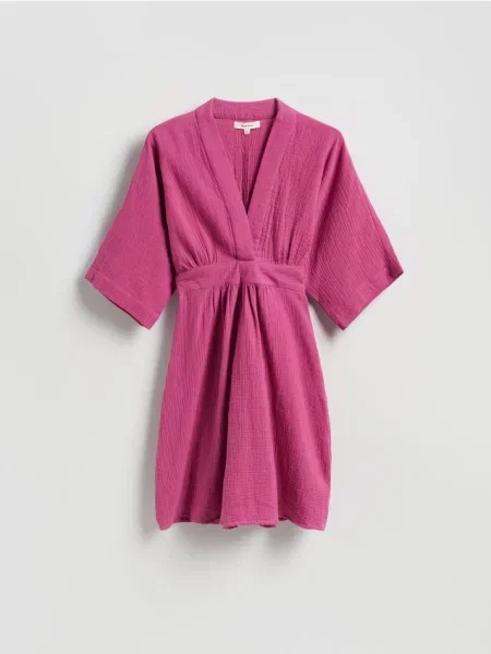 Reserved Муслінова сукня пильно-рожевий рожева