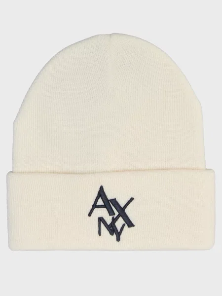 Шапка Armani Exchange белая