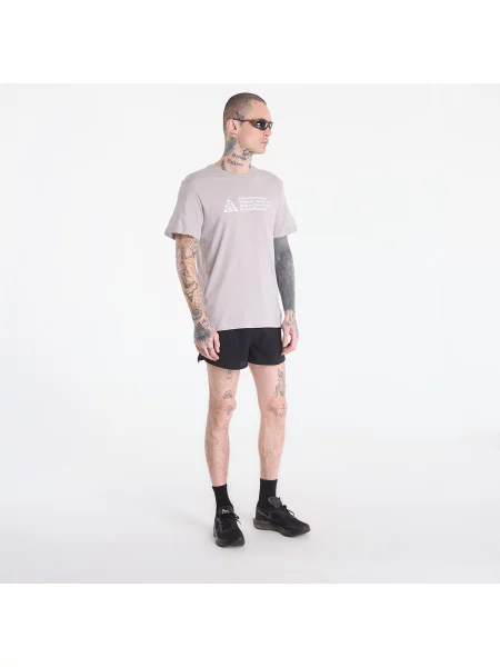Bežecké tričko Nike sivá