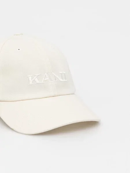 Бейсболка Karl Kani з аплікацією бежевий