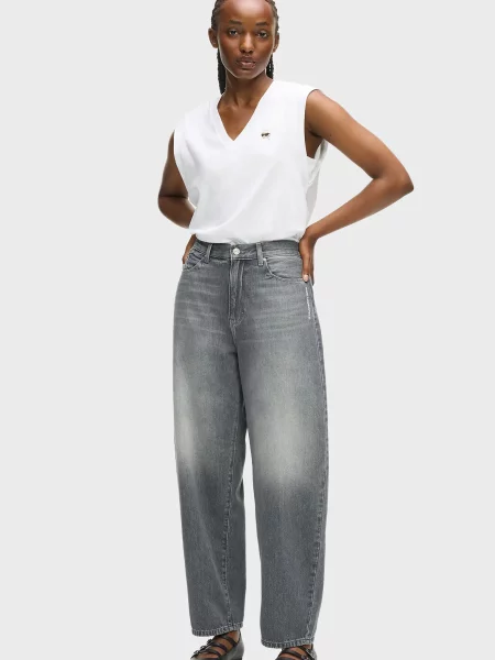 Джинси Karl Lagerfeld сірі