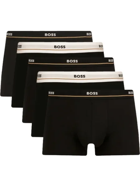 BOSS boxeralsó 5 db férfi fekete